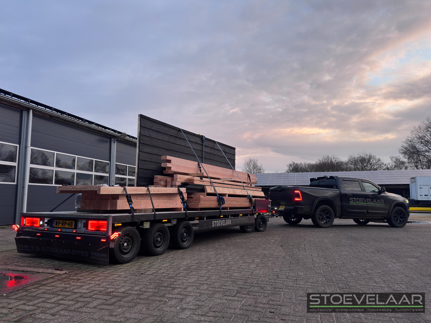 Douglas overkapping XXL met opbergruimte