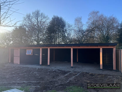 Douglas overkapping XXL met opbergruimte