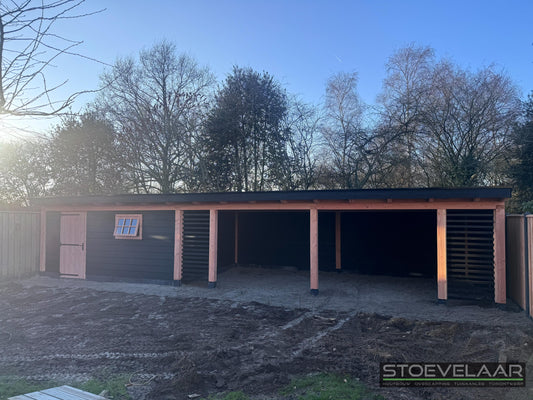 Douglas overkapping XXL met opbergruimte