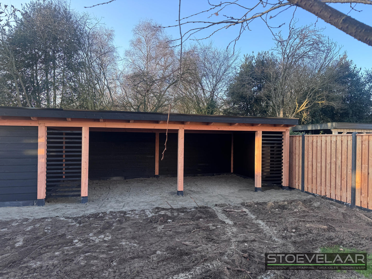 Douglas overkapping XXL met opbergruimte