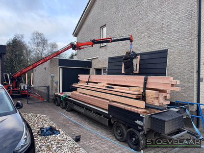 Douglas overkapping XXL met opbergruimte