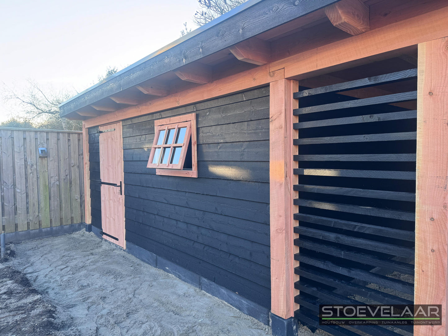 Douglas overkapping XXL met opbergruimte