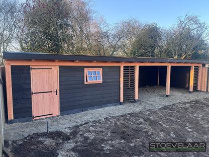 Douglas overkapping XXL met opbergruimte